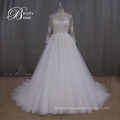 Dreamy Princess Long Sleeve Lace Wedding Dress